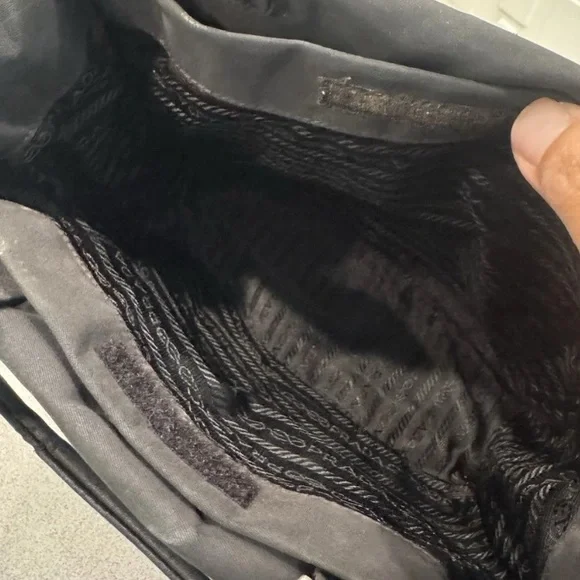 Prada Black Mini Nylon Women's Handbag - Picture 8 of 16